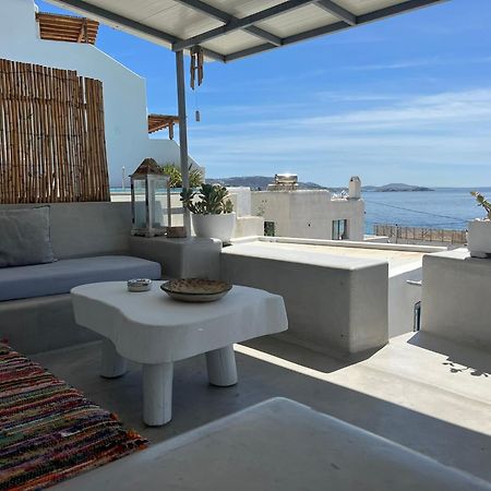 Mykonos Tourlos Nests - Sea View Escape Apartment Ngoại thất bức ảnh