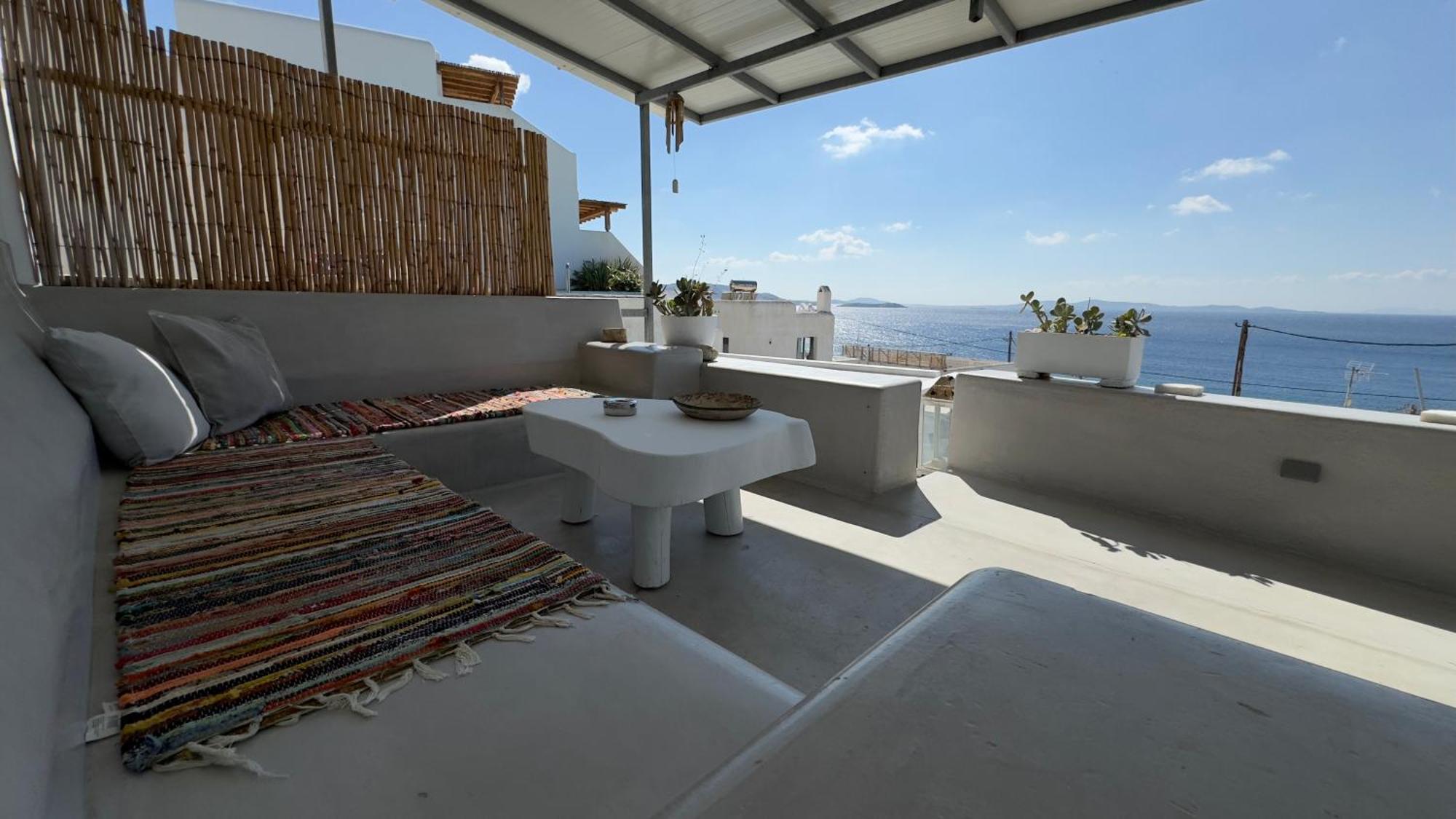 Mykonos Tourlos Nests - Sea View Escape Apartment Ngoại thất bức ảnh