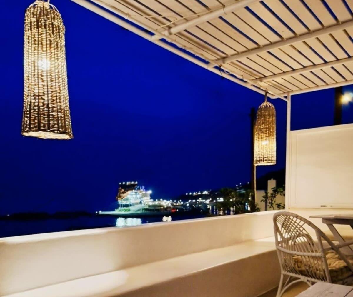 Mykonos Tourlos Nests - Sea View Escape Apartment Ngoại thất bức ảnh