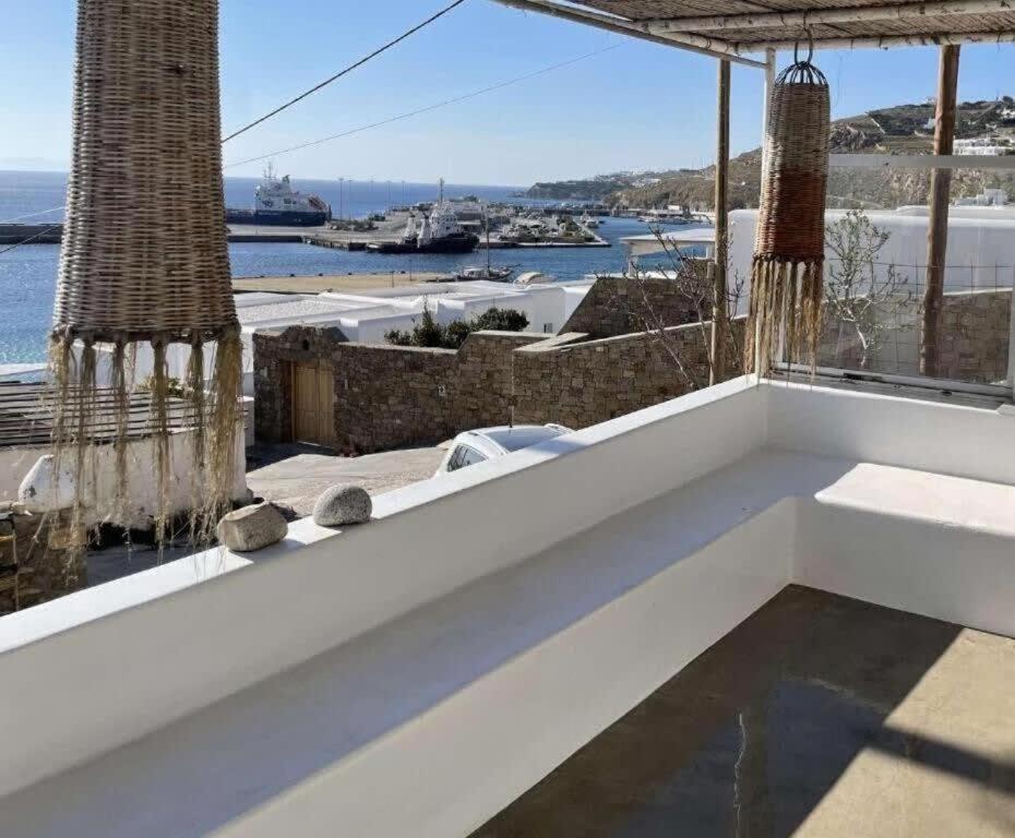 Mykonos Tourlos Nests - Sea View Escape Apartment Ngoại thất bức ảnh