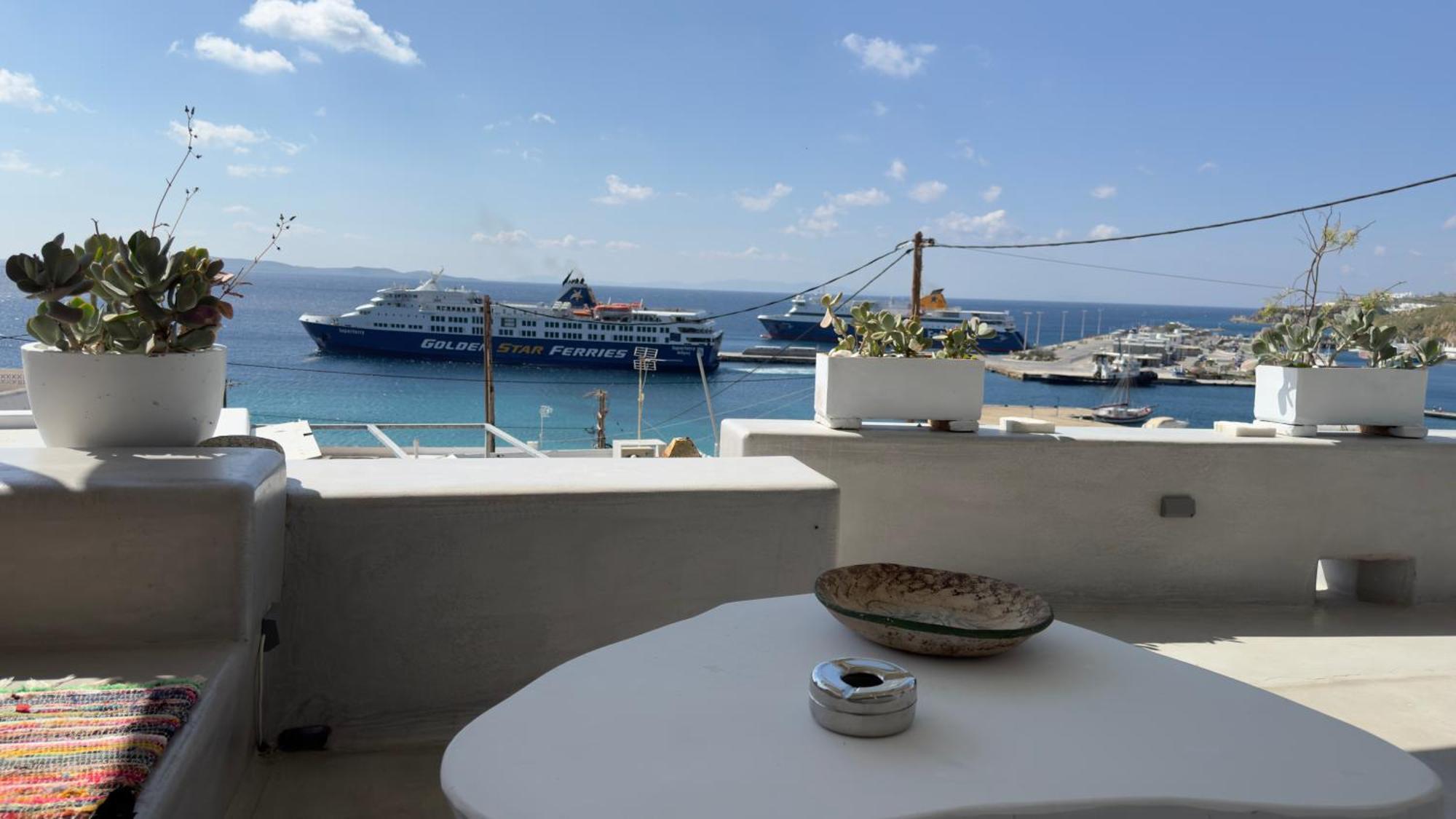 Mykonos Tourlos Nests - Sea View Escape Apartment Ngoại thất bức ảnh