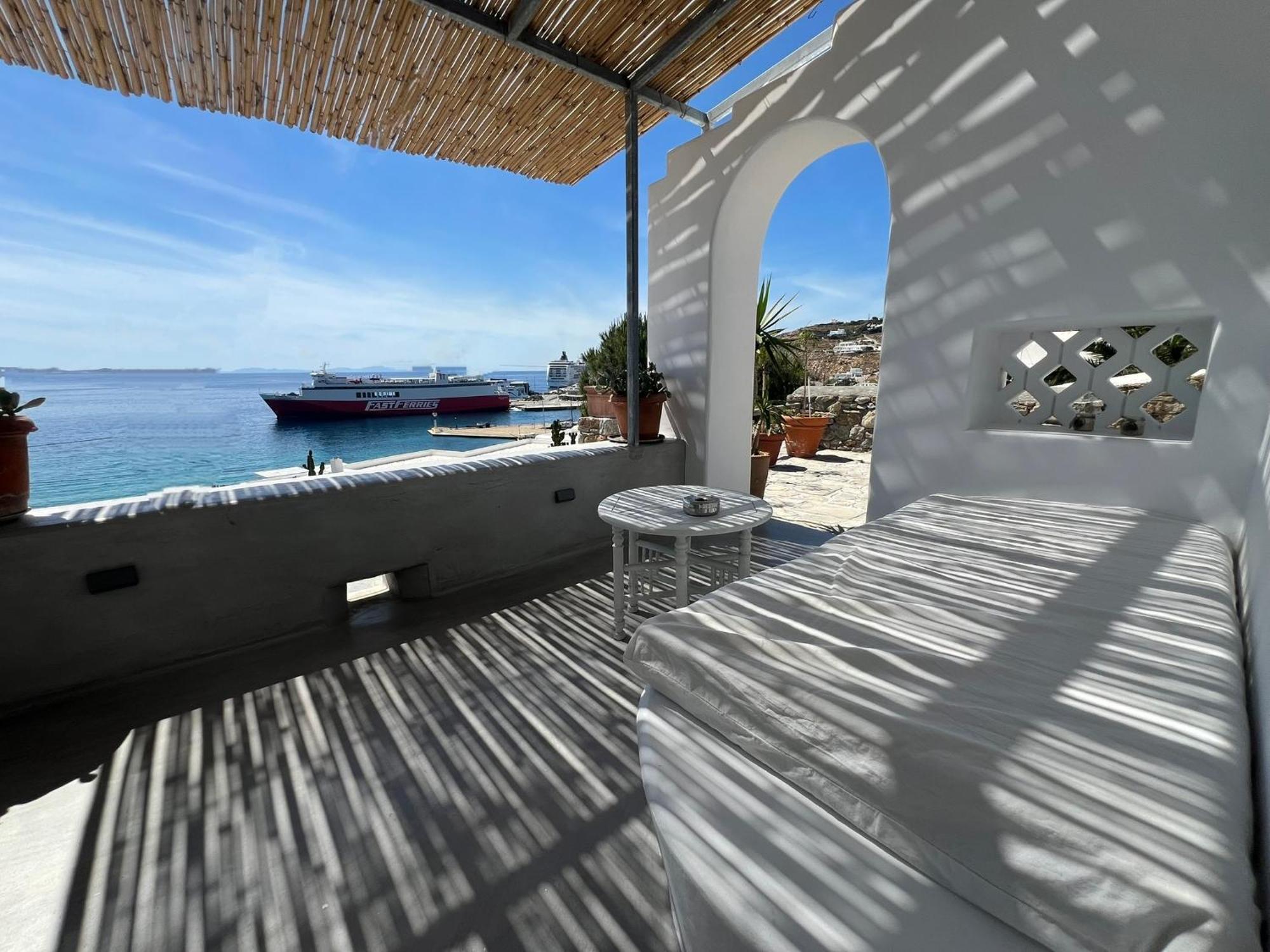 Mykonos Tourlos Nests - Sea View Escape Apartment Ngoại thất bức ảnh