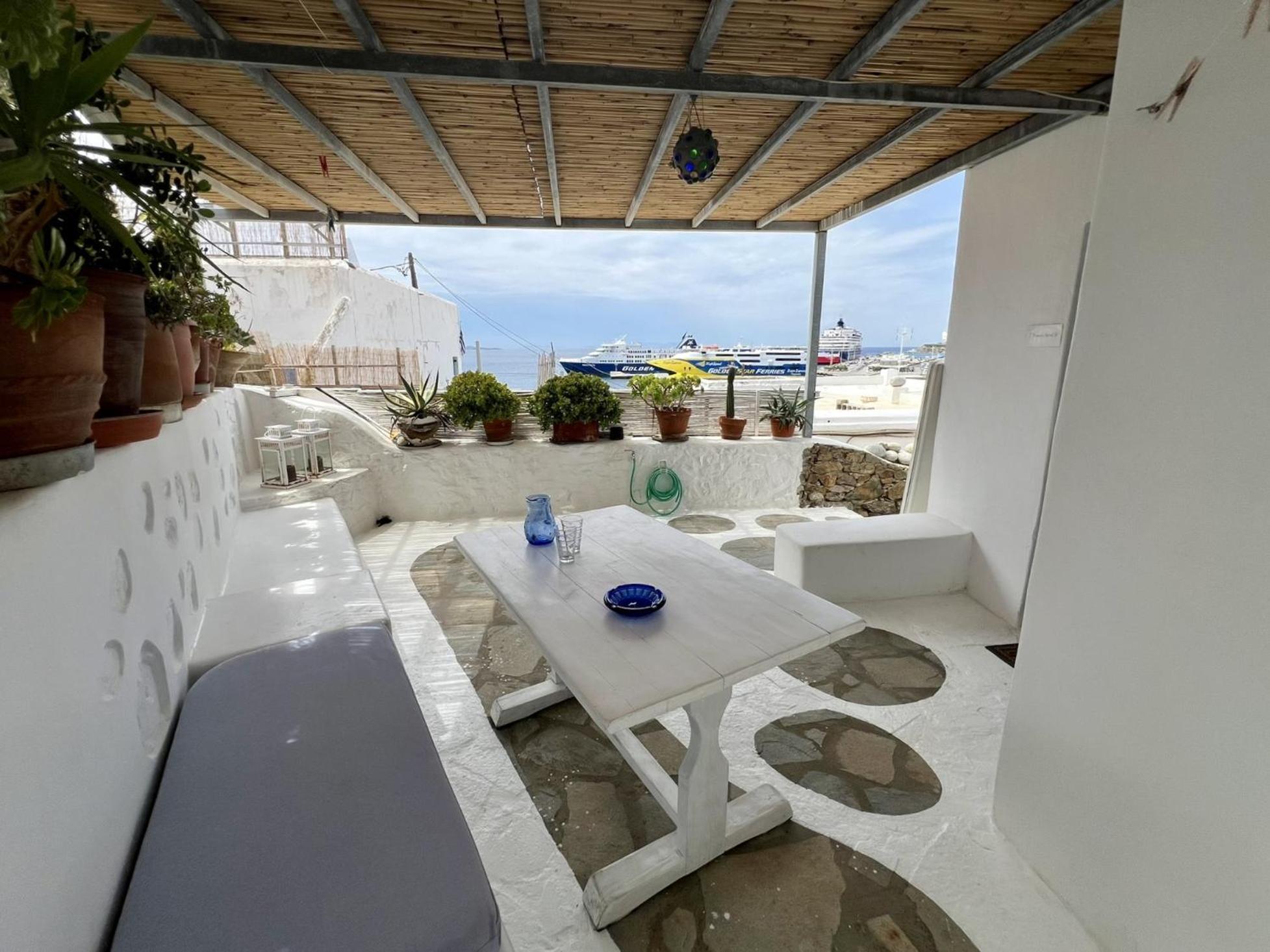 Mykonos Tourlos Nests - Sea View Escape Apartment Ngoại thất bức ảnh