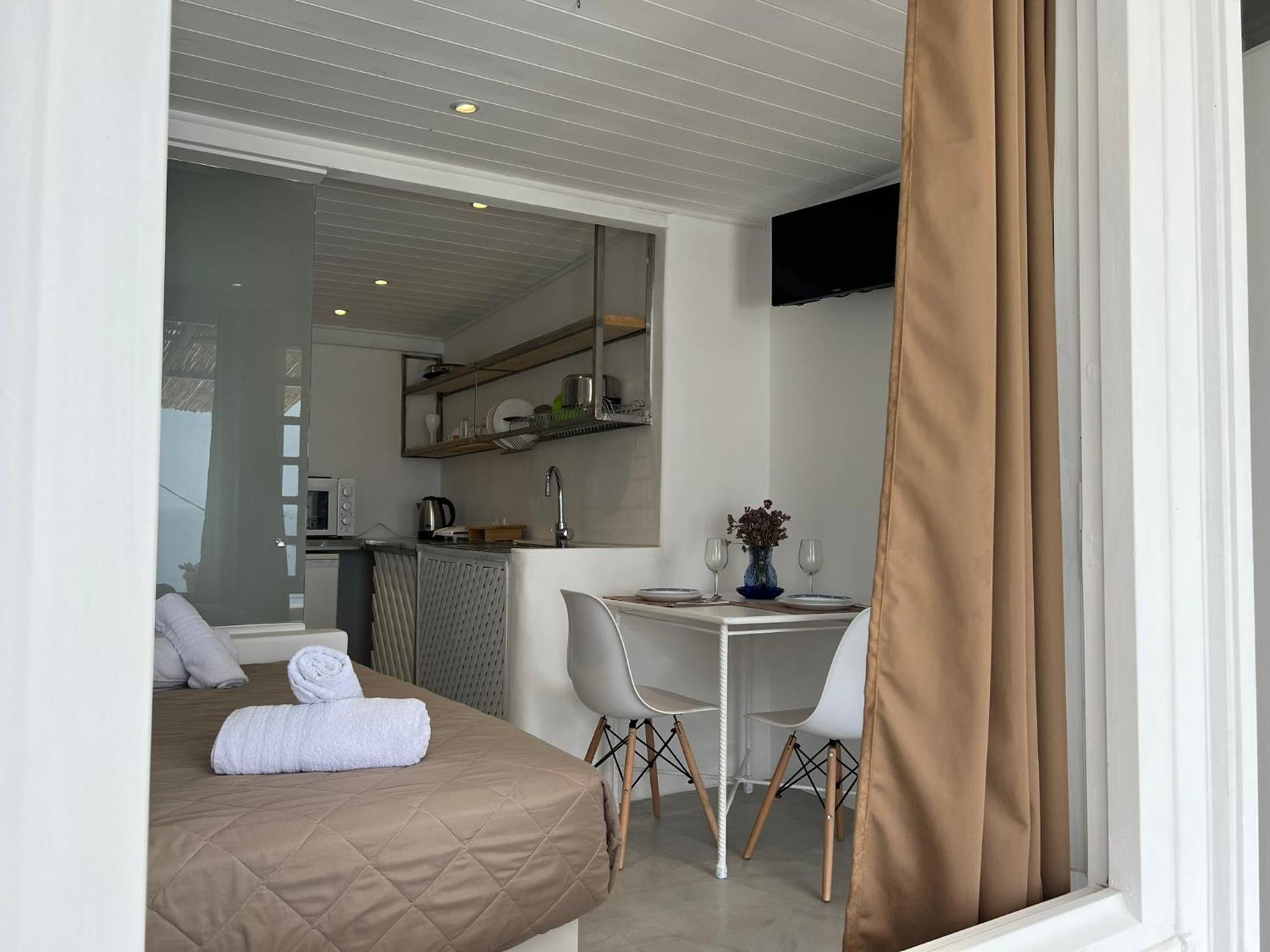 Mykonos Tourlos Nests - Sea View Escape Apartment Ngoại thất bức ảnh