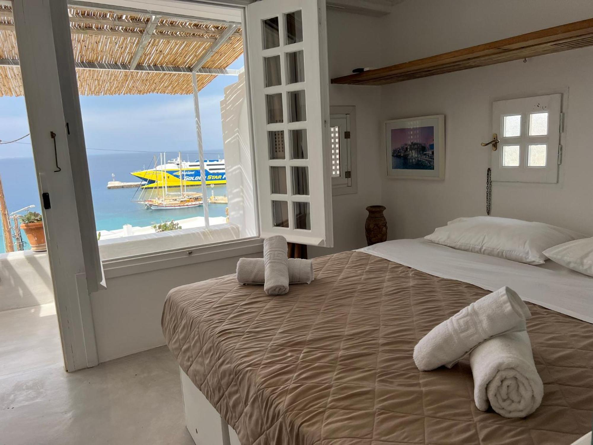 Mykonos Tourlos Nests - Sea View Escape Apartment Ngoại thất bức ảnh