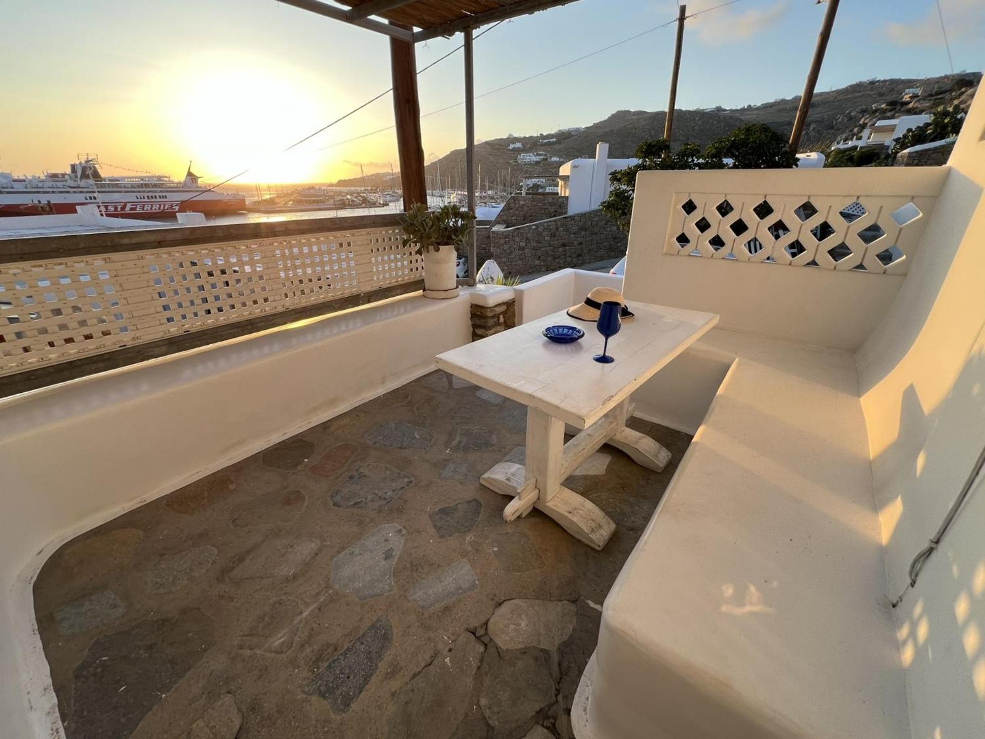 Mykonos Tourlos Nests - Sea View Escape Apartment Ngoại thất bức ảnh