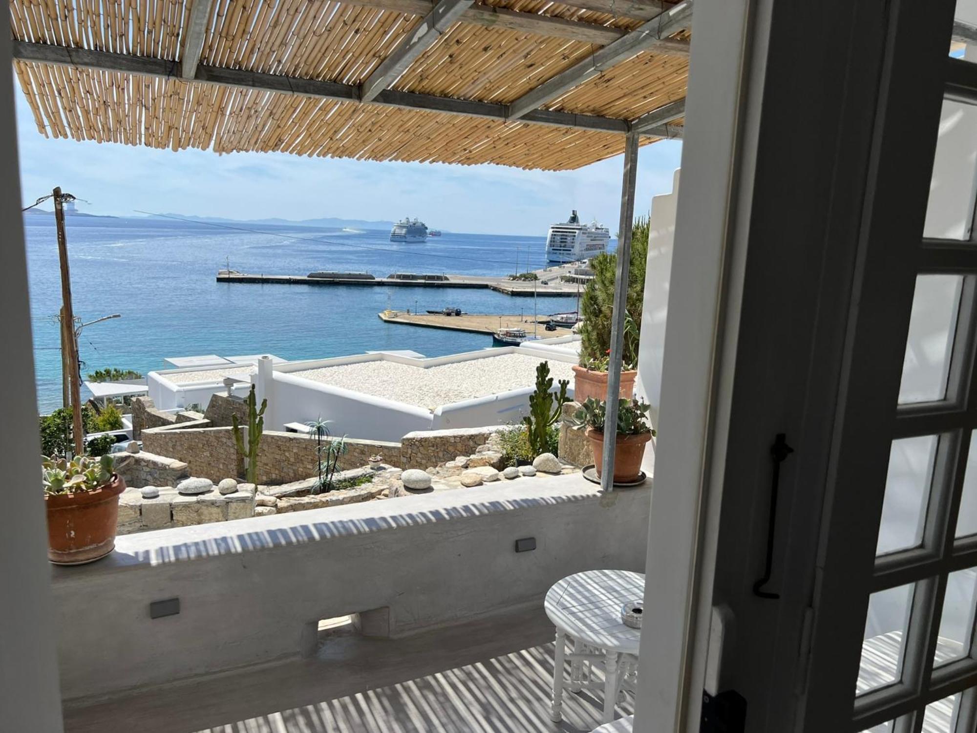 Mykonos Tourlos Nests - Sea View Escape Apartment Ngoại thất bức ảnh