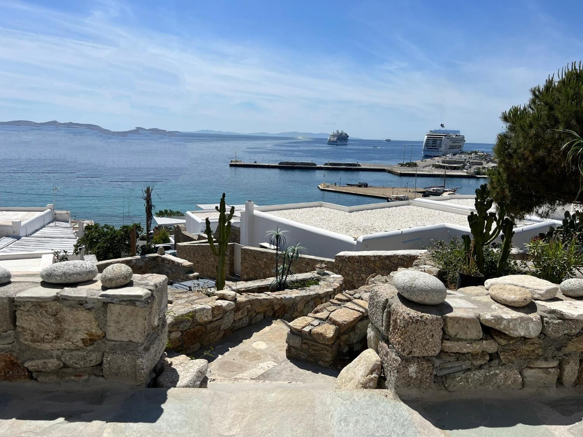 Mykonos Tourlos Nests - Sea View Escape Apartment Ngoại thất bức ảnh