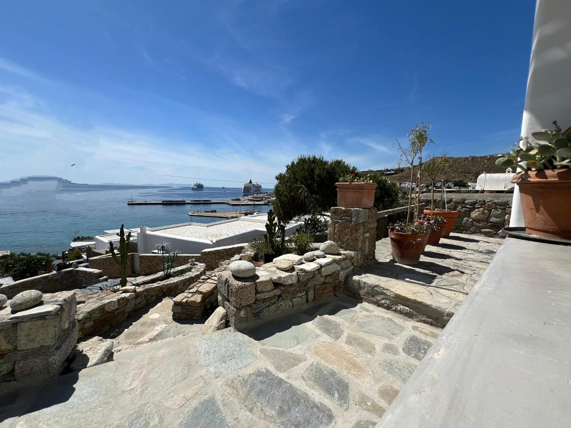 Mykonos Tourlos Nests - Sea View Escape Apartment Ngoại thất bức ảnh