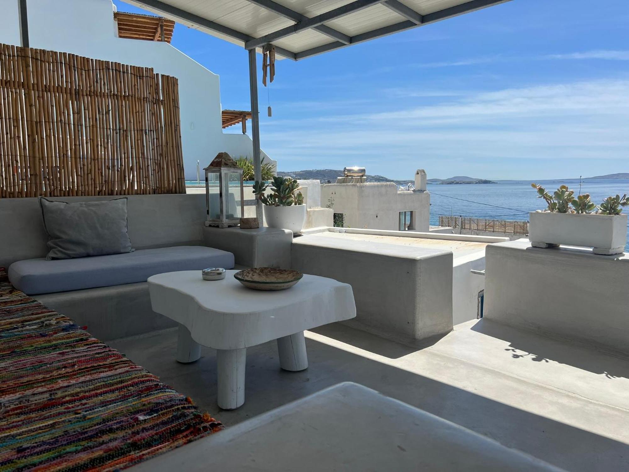 Mykonos Tourlos Nests - Sea View Escape Apartment Ngoại thất bức ảnh