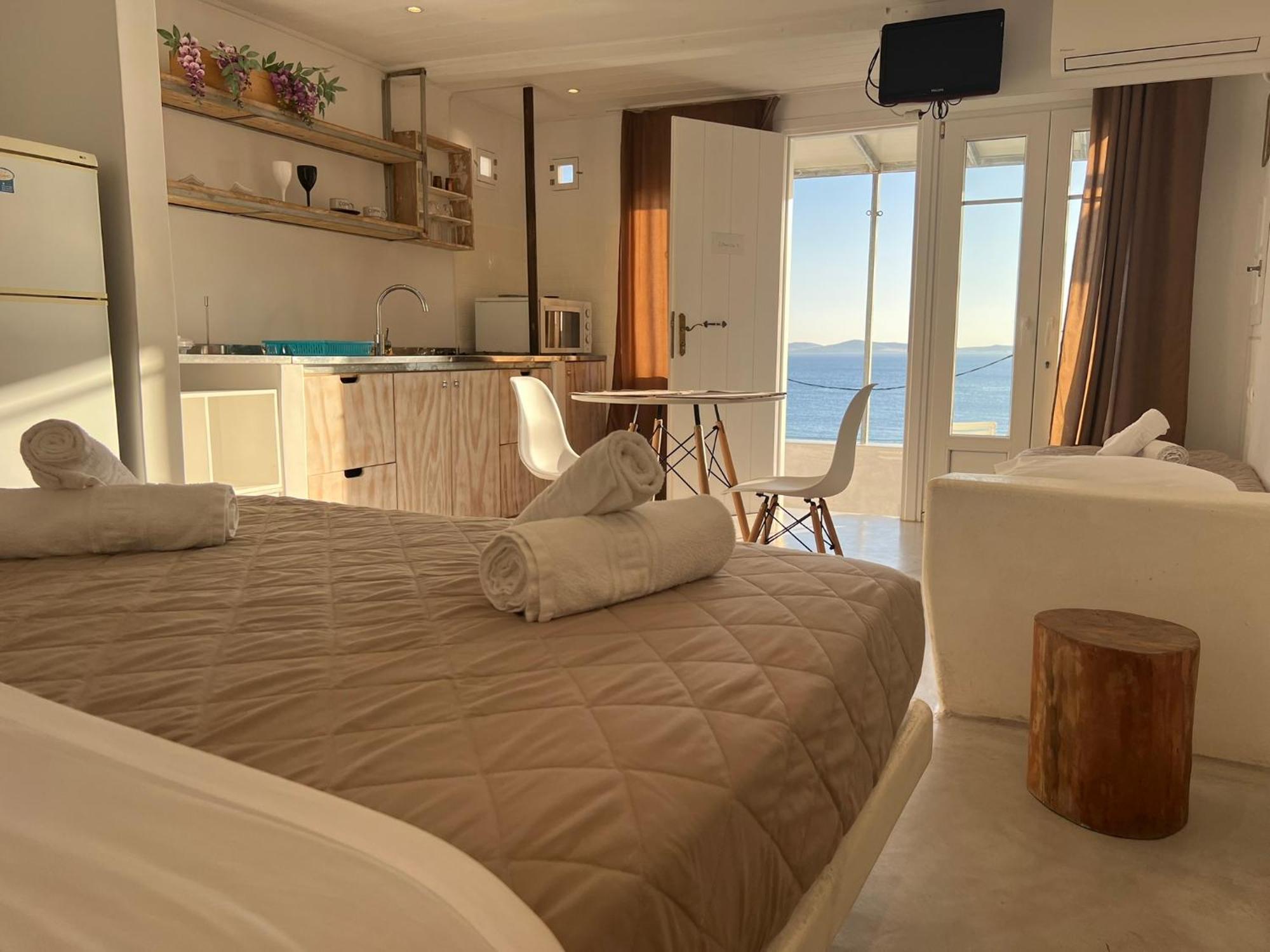 Mykonos Tourlos Nests - Sea View Escape Apartment Ngoại thất bức ảnh