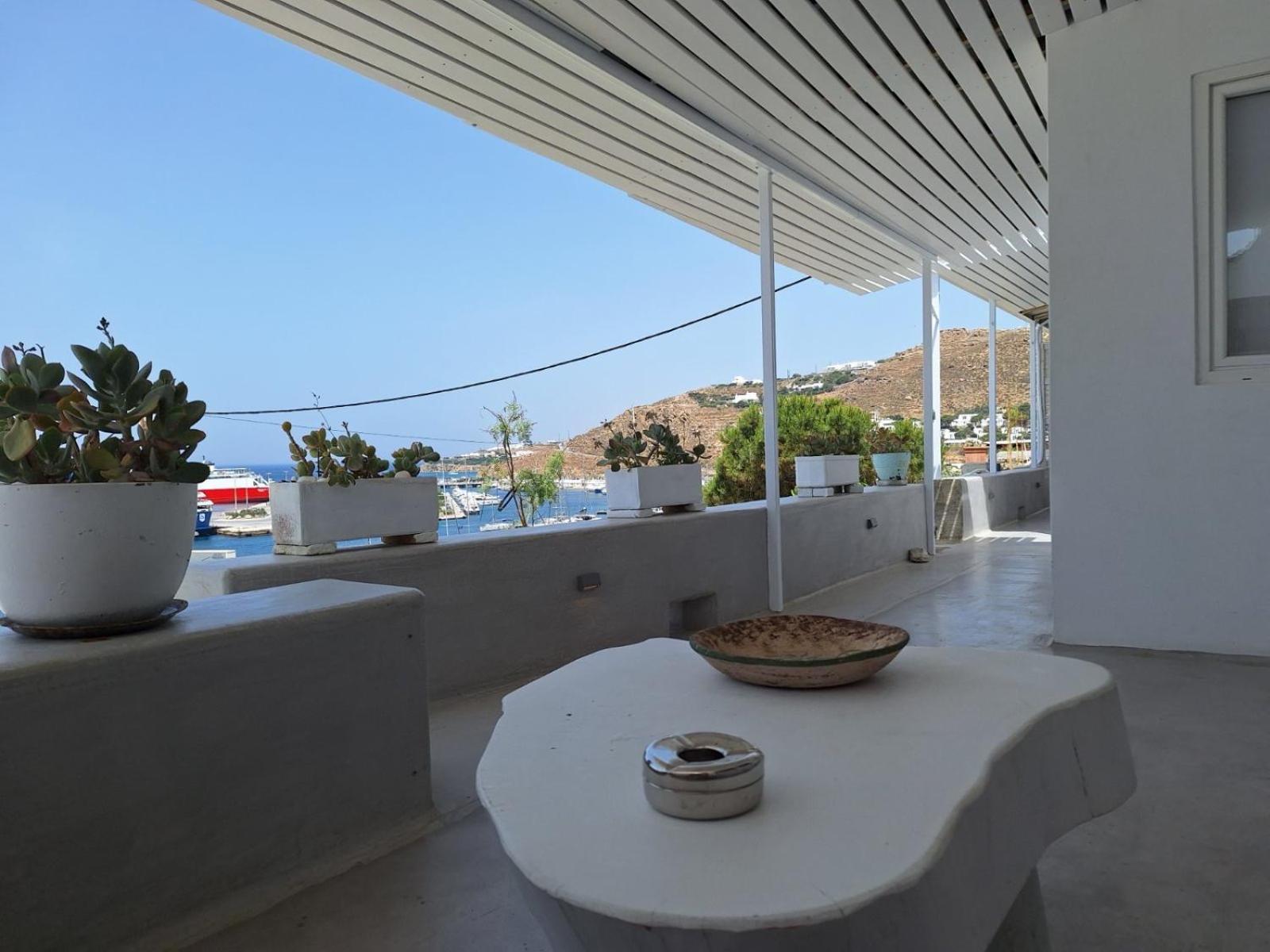 Mykonos Tourlos Nests - Sea View Escape Apartment Ngoại thất bức ảnh