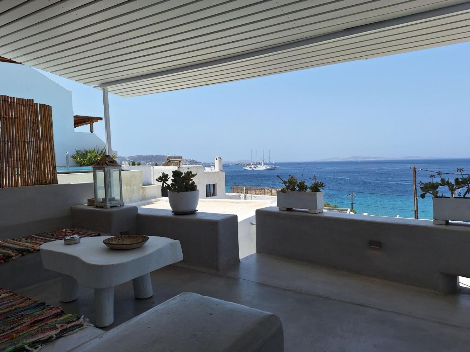 Mykonos Tourlos Nests - Sea View Escape Apartment Ngoại thất bức ảnh